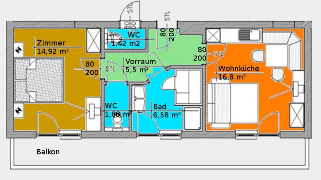 Haus Panorama Lejlighed Schladming Værelse billede