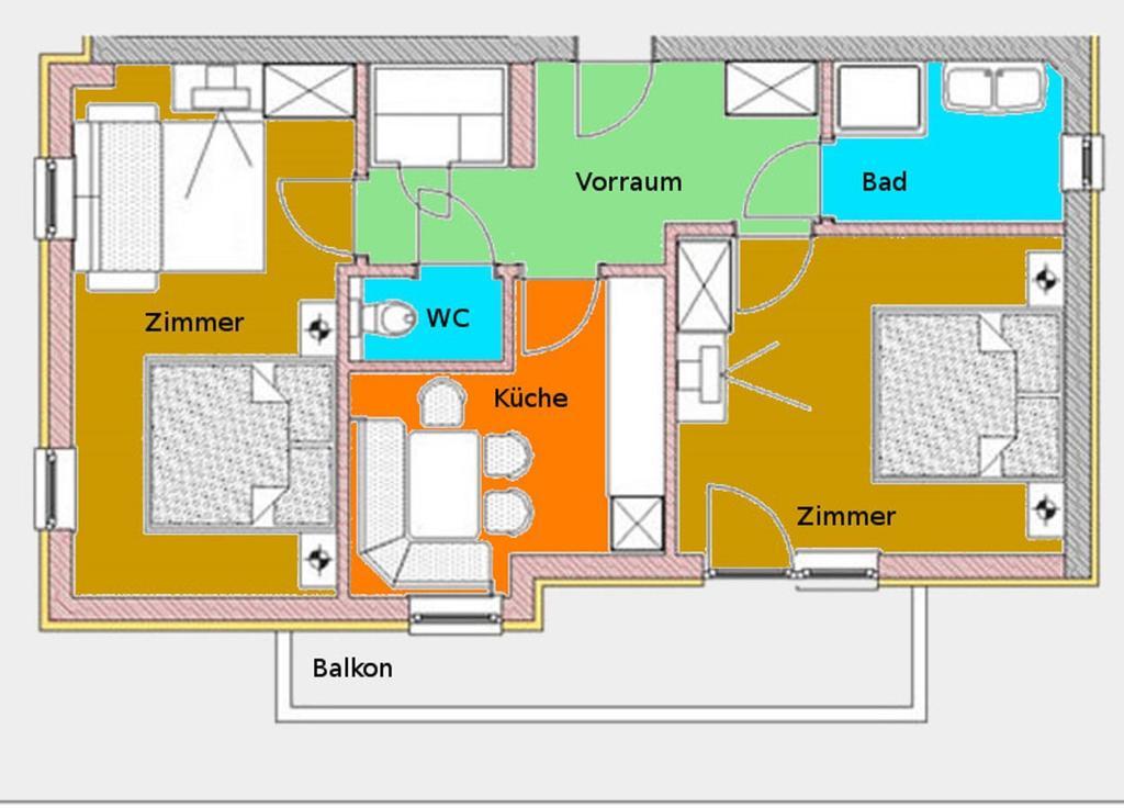 Haus Panorama Lejlighed Schladming Værelse billede